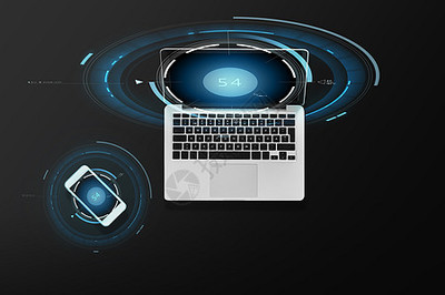 電子科技新潮流 珊瑚色鍵盤(pán)與智能手機(jī)聯(lián)動(dòng)的筆記本電腦